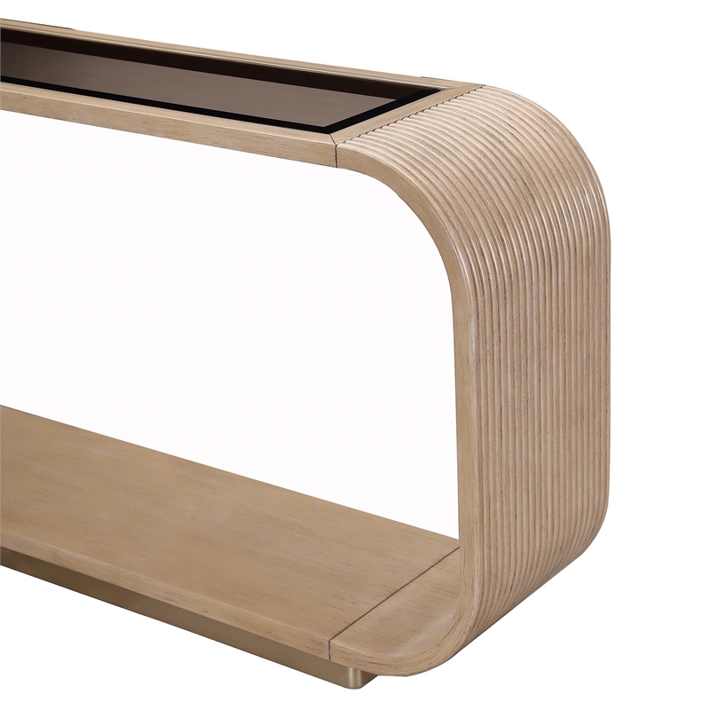 West Kensington Console Table - Sea Salt Caramel