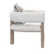 West Kensington Boucle Accent Chair - Buff/Seal Salt Caramel