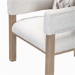 West Kensington Boucle Accent Chair - Buff/Seal Salt Caramel