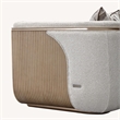West Kensington Boucle Matching Accent Chair - Buff/Seal Salt Caramel