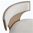 West Kensington Boucle Chaise - Buff/Seal Salt Caramel