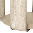 Lotus Bay 60-Inch Round Dining Table - Sand