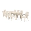 Lotus Bay Narrow Rectangular Dining Table - Sand