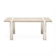 Lotus Bay Narrow Rectangular Dining Table - Sand