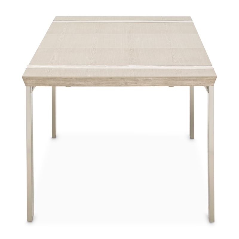 Lotus Bay Narrow Rectangular Dining Table - Sand