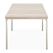 Lotus Bay Narrow Rectangular Dining Table - Sand