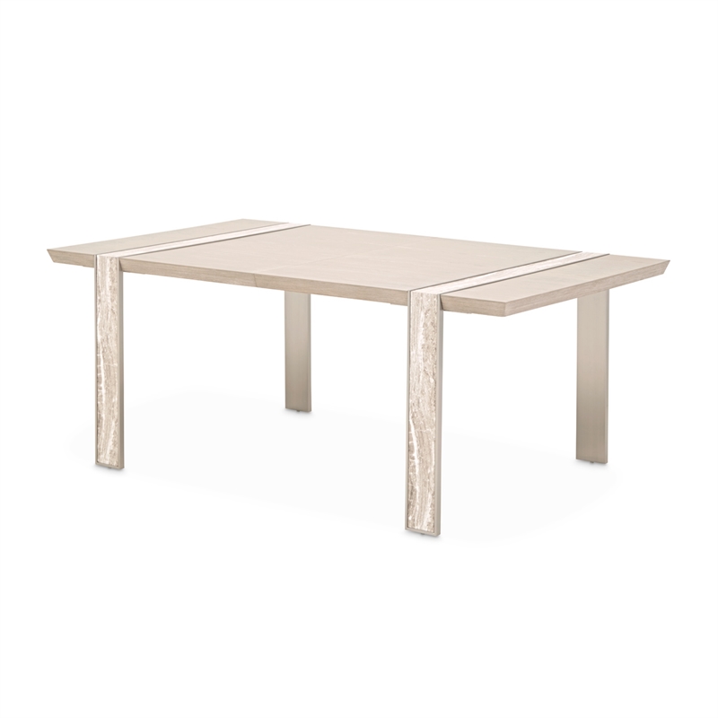 Lotus Bay Wide Rectangular Dining Table - Sand