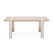 Lotus Bay Wide Rectangular Dining Table - Sand