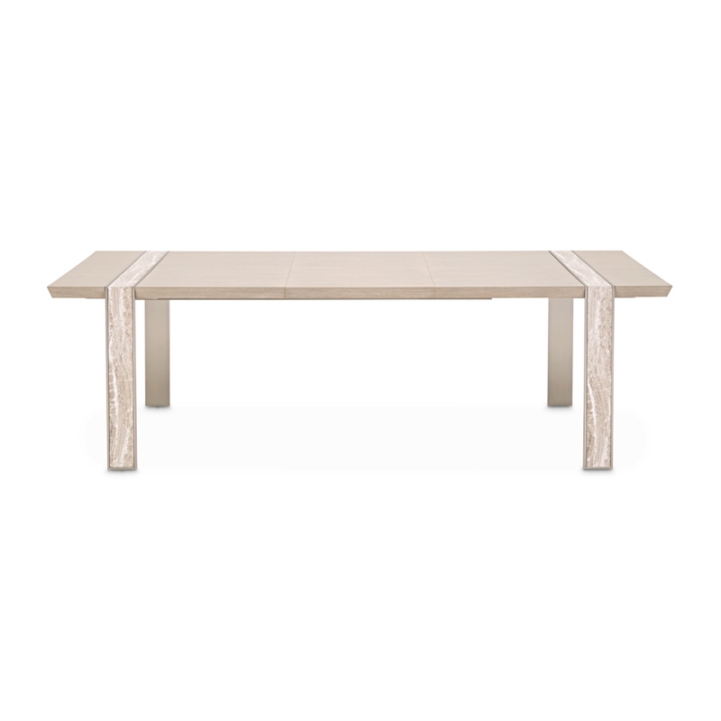 Lotus Bay Wide Rectangular Dining Table - Sand