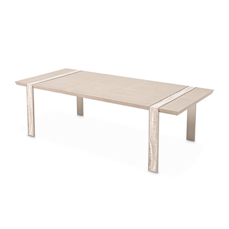 Lotus Bay Wide Rectangular Dining Table - Sand