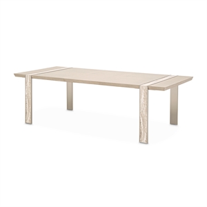 Lotus Bay Wide Rectangular Dining Table - Sand