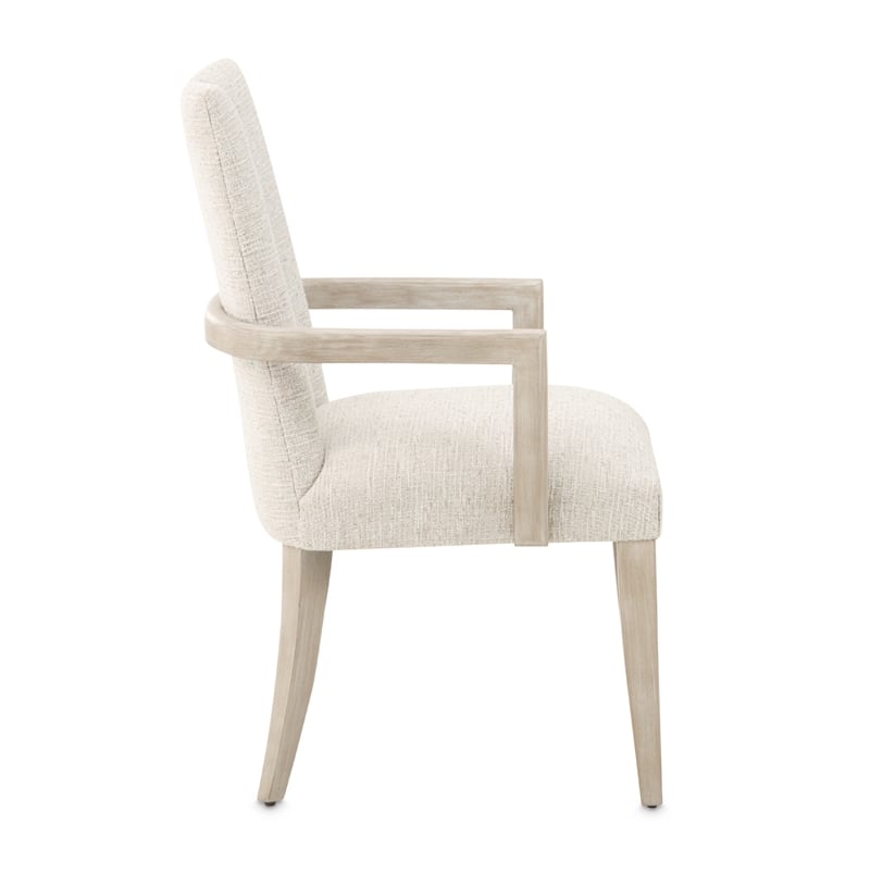 Lotus Bay Dining Arm Chair - Tusk/Sand
