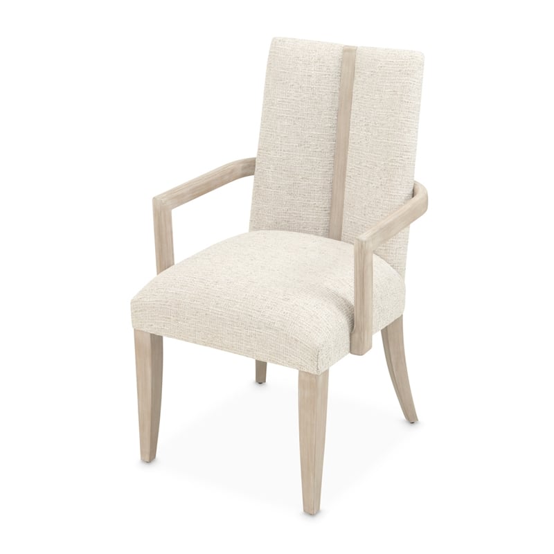 Lotus Bay Dining Arm Chair - Tusk/Sand