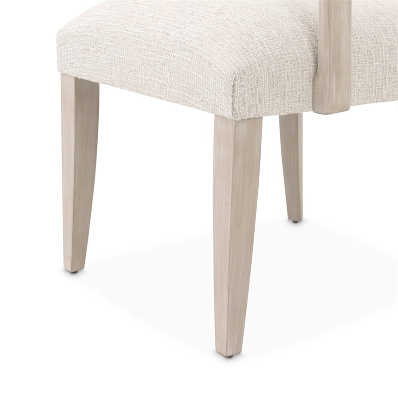 Lotus Bay Dining Arm Chair - Tusk/Sand