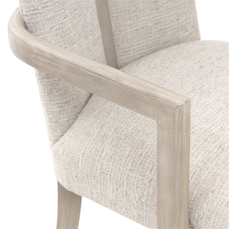 Lotus Bay Dining Arm Chair - Tusk/Sand
