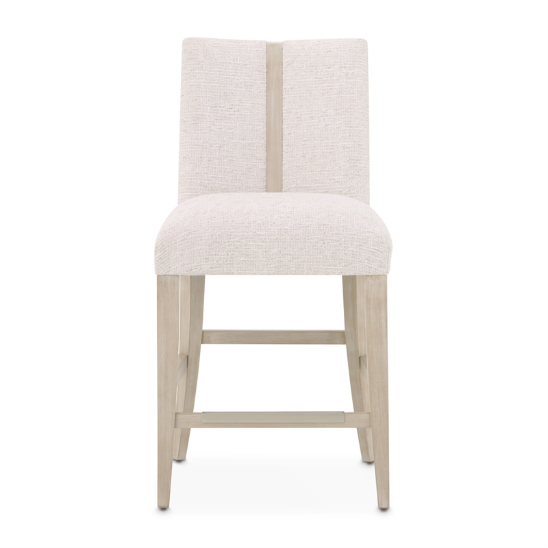 Lotus Bay Bar-Height Gathering Chair - Tusk/Sand