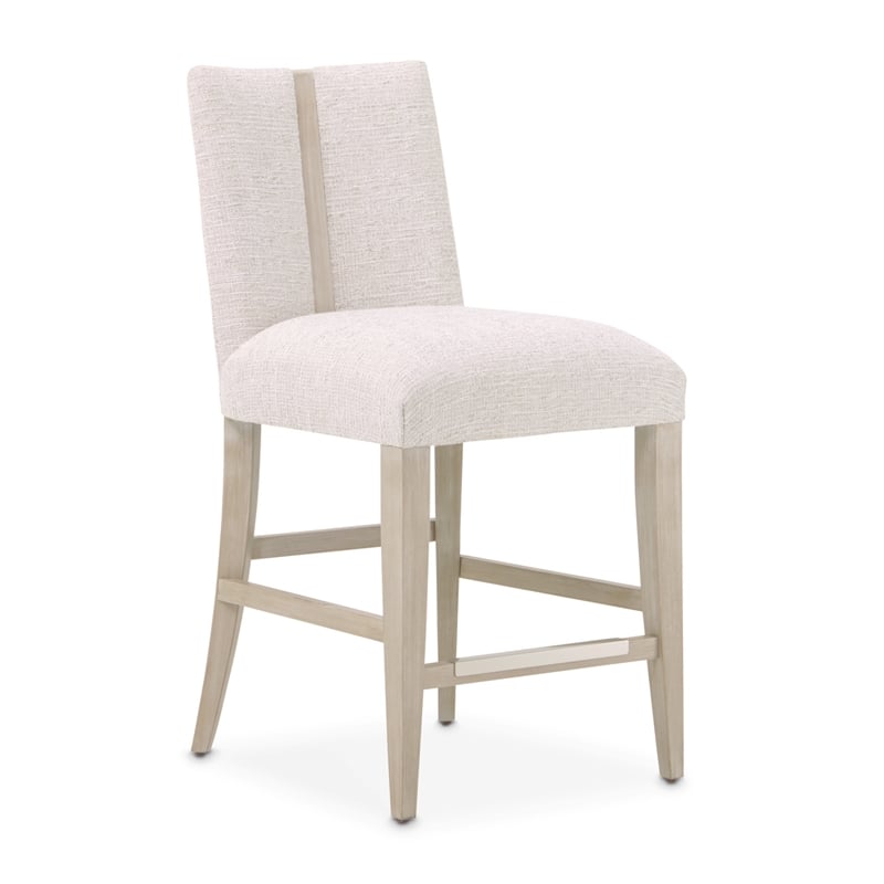 Lotus Bay Bar-Height Gathering Chair - Tusk/Sand