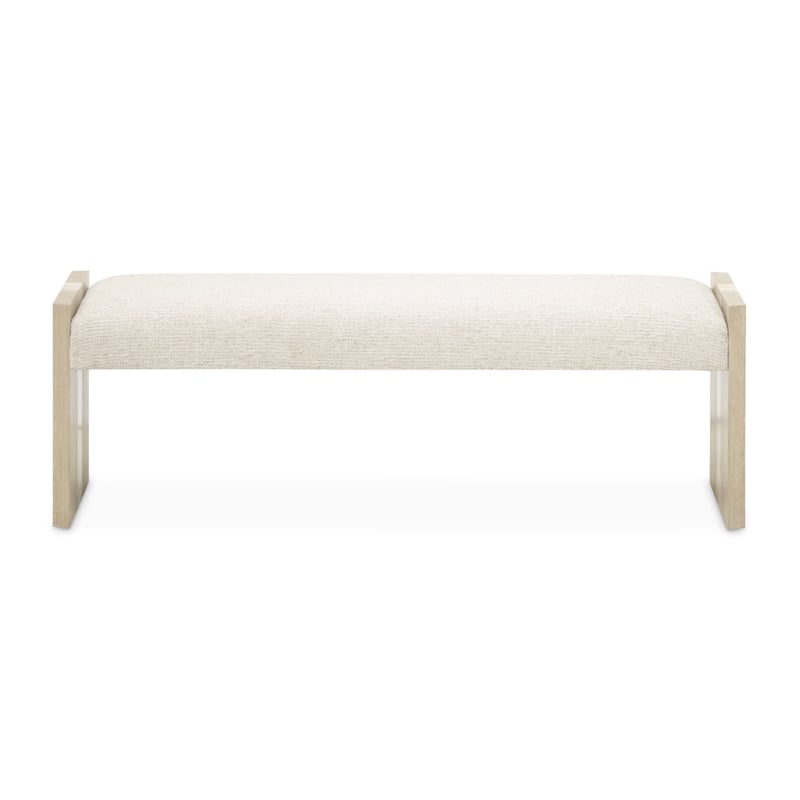 Lotus Bay Accent Bench - Tusk/Sand