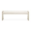 Lotus Bay Accent Bench - Tusk/Sand
