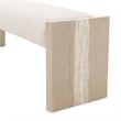 Lotus Bay Accent Bench - Tusk/Sand