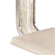 Lotus Bay C-Shaped Accent Table - Sand