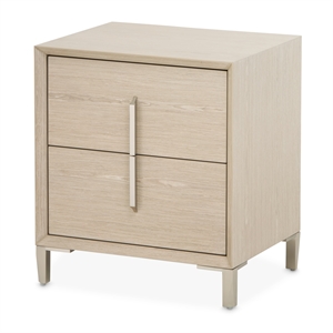 Lotus Bay Small 22&quotWide Nightstand - Sand