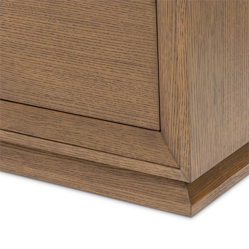 Portrait Dresser with Mirror - Sienna Brown