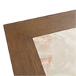 Portrait Wide Rectangular Dining Table - Sienna Brown