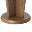 Portrait Wide Rectangular Dining Table - Sienna Brown
