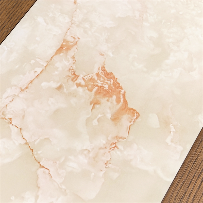 Portrait Sideboard with LED Lights - Sienna Brown