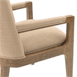 Portrait Dining Arm Chair - Set of 2- Toffee/Sienna Brown