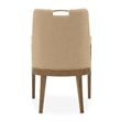 Portrait Dining Arm Chair - Set of 2- Toffee/Sienna Brown