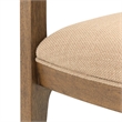 Portrait Dining Arm Chair - Set of 2- Toffee/Sienna Brown