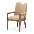 Portrait Dining Arm Chair - Set of 2- Toffee/Sienna Brown