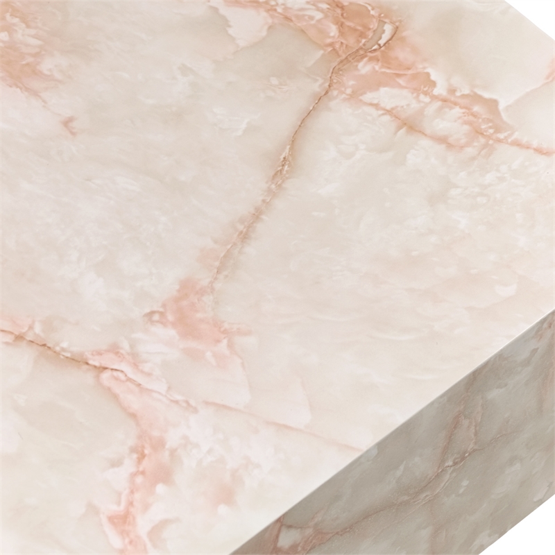 Portrait Rectangular Cocktail Table - Sienna Brown