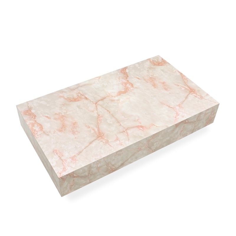 Portrait Rectangular Cocktail Table - Sienna Brown