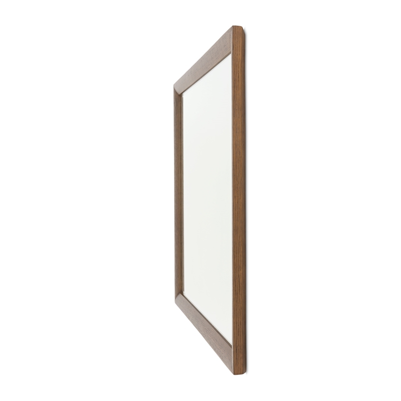 Portrait Wall Accent Mirror - Sienna Brown