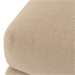 Portrait Square Ottoman - Toffee/Sienna Brown