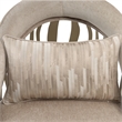 La Rachelle Chenille Flame Accent Chair - Lustre/Champagne
