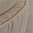 Gineverra Boucle 3-Seater Sofa - Biscotti/Ivory Gold