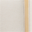 Camellia Field King Size Curved Chenille Bed - Cornsilk/Caramel
