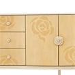 Camellia Field Dresser & Mirror - Caramel