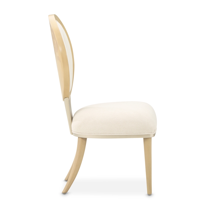 Camellia Field Dining Side Chair - Set of 2 - Cornsilk/Caramel