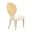 Camellia Field Dining Side Chair - Set of 2 - Cornsilk/Caramel