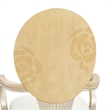 Camellia Field Dining Arm Chair - Set of  2 - Cornsilk/Caramel