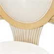 Camellia Field Dining Arm Chair - Set of  2 - Cornsilk/Caramel