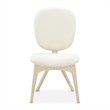 Camellia Field Vanity Set with Mirror and Chair - Caramel