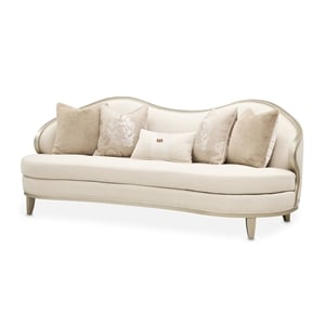 Camellia Field Chenille 3-Seater Sofa - Cornsilk/Caramel