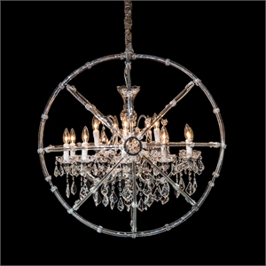 Pena 15-Light Traditional Crystal Chandelier - Clear