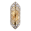 Regalia 4-Light Crystal Wall Sconce - Gold